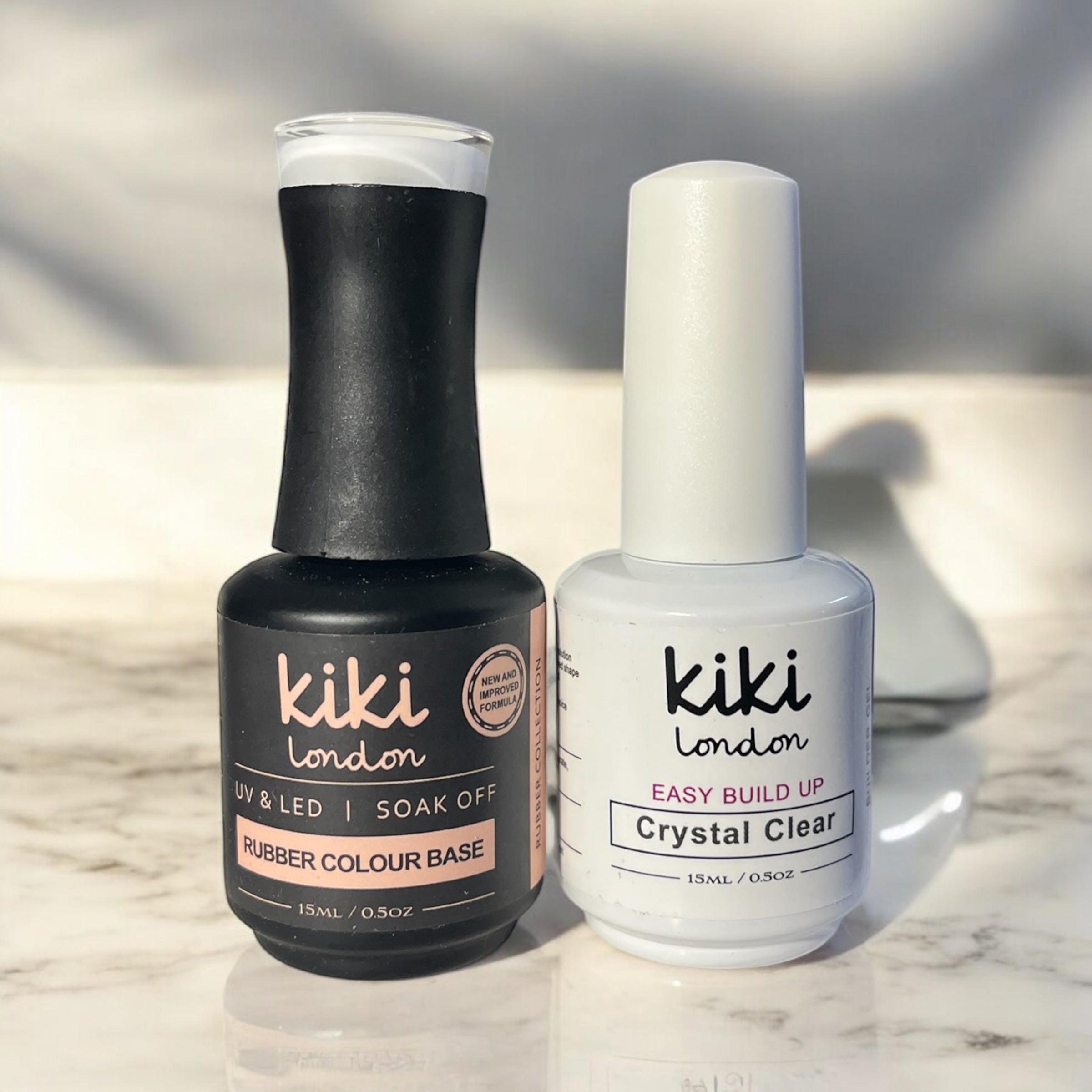 Het verschil tussen Easy Build up Gel (BIAB) en Rubber Base - Kiki London Benelux
