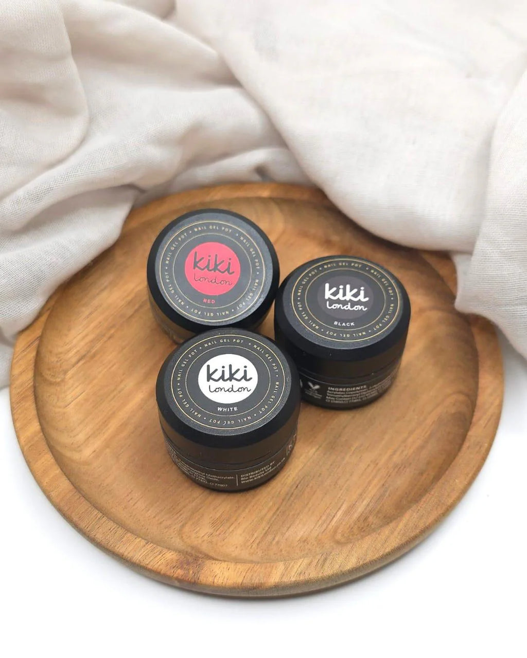 Colour Nail Gel Pots GP03 Rood - Kiki London Benelux