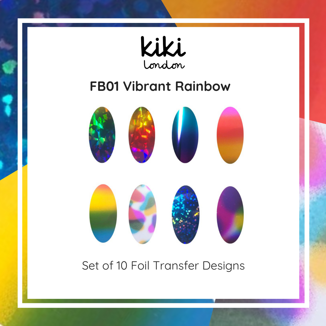 Nail Foil Vibrant Rainbow