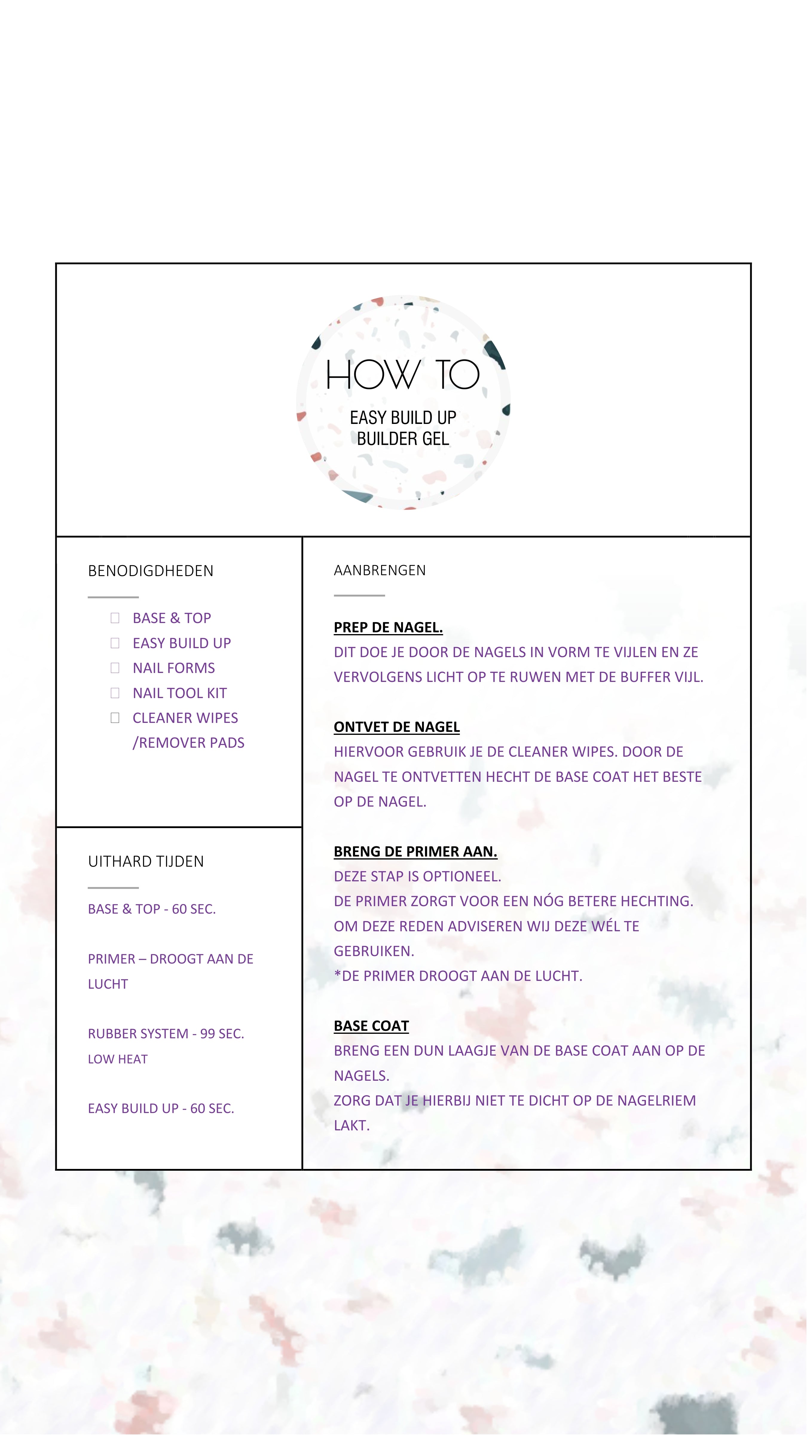 Easy Build Up Builder Gel Snow Glaze 15ml