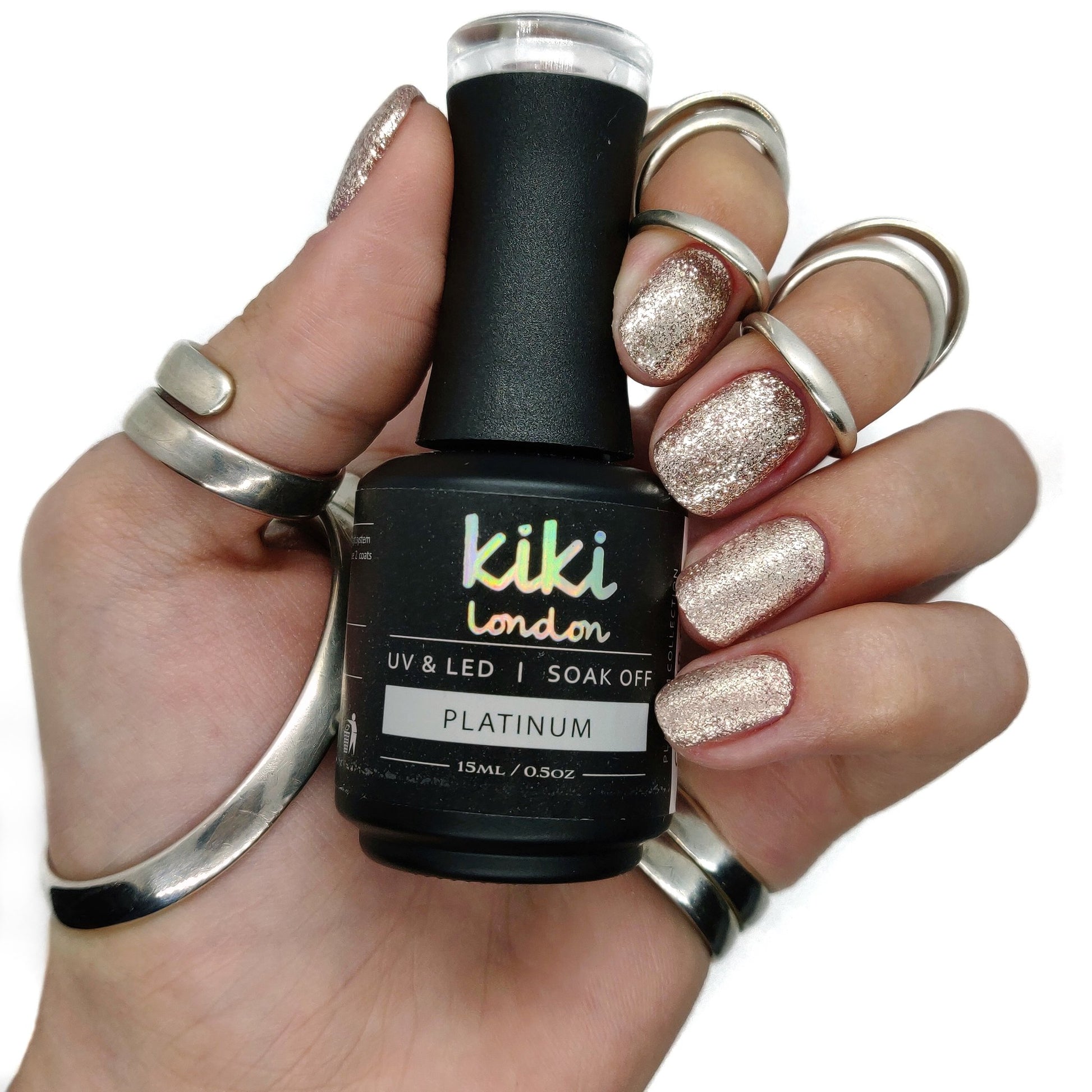 Platinum Rose Gold 15ml - Kiki London Benelux